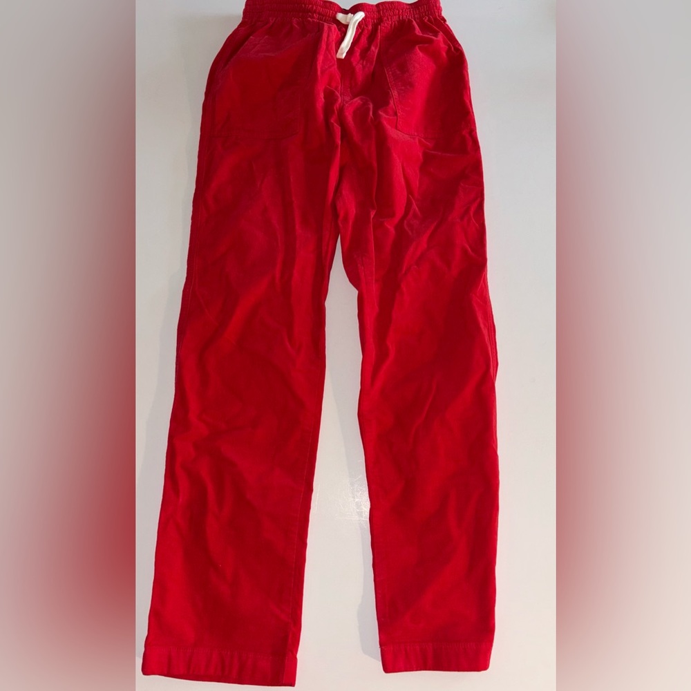 Vineyard Vines Red Jetty Corduroy Pants Size M NWT RED VELVET VINEYARD VINES